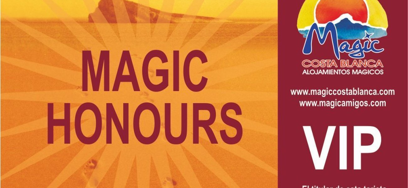 Tarjeta VIP Magic Honours, un Club más que especial Villa del Mar Hotel Benidorm Tarjeta VIP Magic Honours, un Club más que especial Villa del Mar Hotel Benidorm